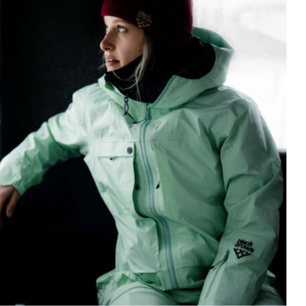 Black Crows Ski Women's Ora Expore Jacket Size XS NWT in Light Green